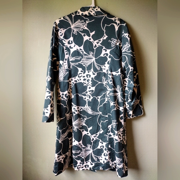 LIKE NEW Laris Knee-Length Floral Blazer Jacket - Picture 5 of 8